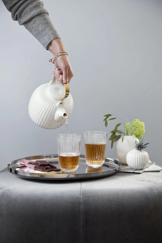 KÄHLER Porcelánová čajová kanvica Hammershøi White 1,2 l