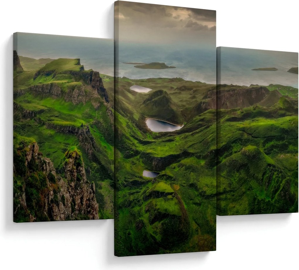 Obraz - Quiraing, Škótsko (90x60 cm)