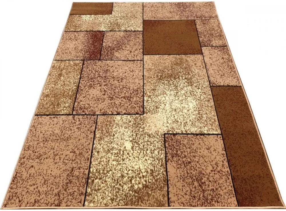 Kusový koberec PP Geos béžový, Velikosti 70x130cm