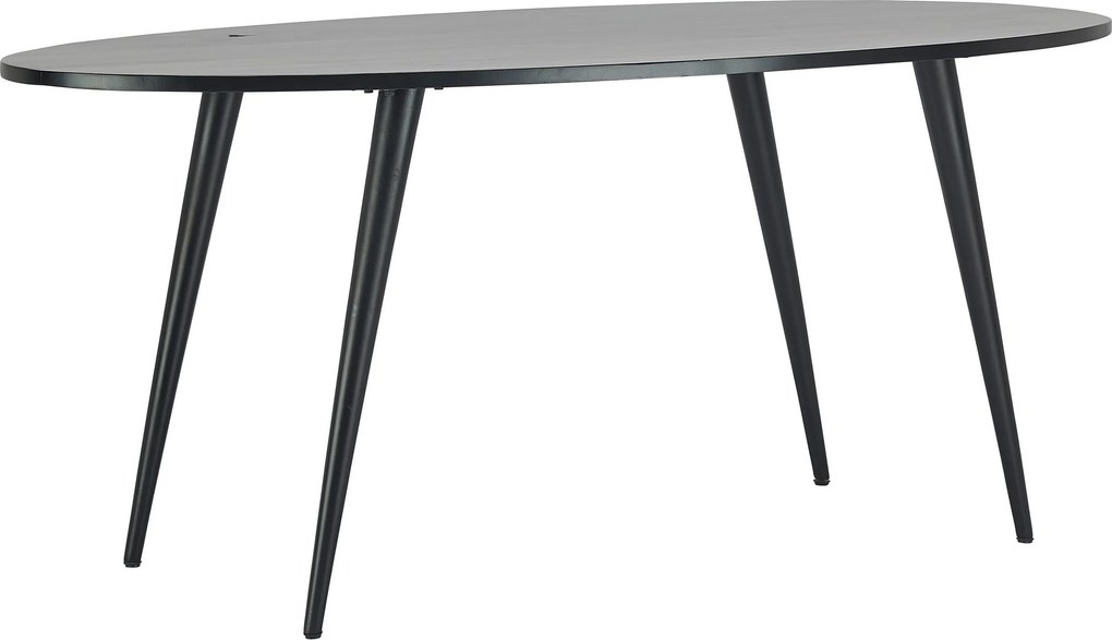 XXXLutz JEDÁLENSKÝ STÔL, mangové drevo, čierna, 175/90/76 cm MID.YOU - Online Only jedálne - 000377014702
