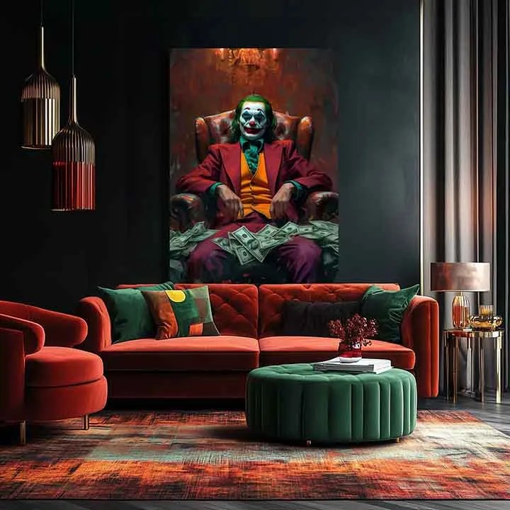Obraz Joker: Pán chaosu | Talianske plátno