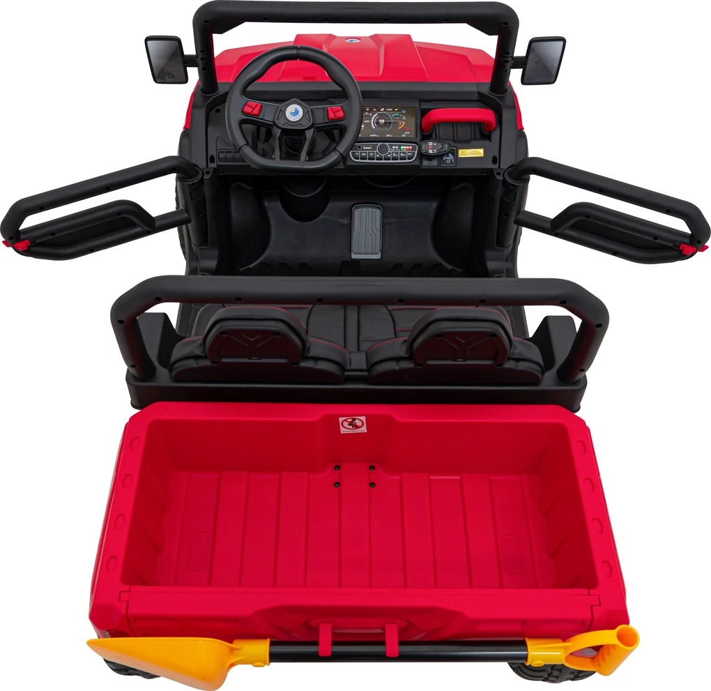 Ramiz Detský Pick-Up Speed 900 Červená + pohon 4x4