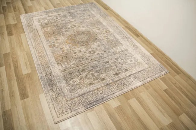 Koberec Dywilan Moon Mamluk Silver Ornament sivý