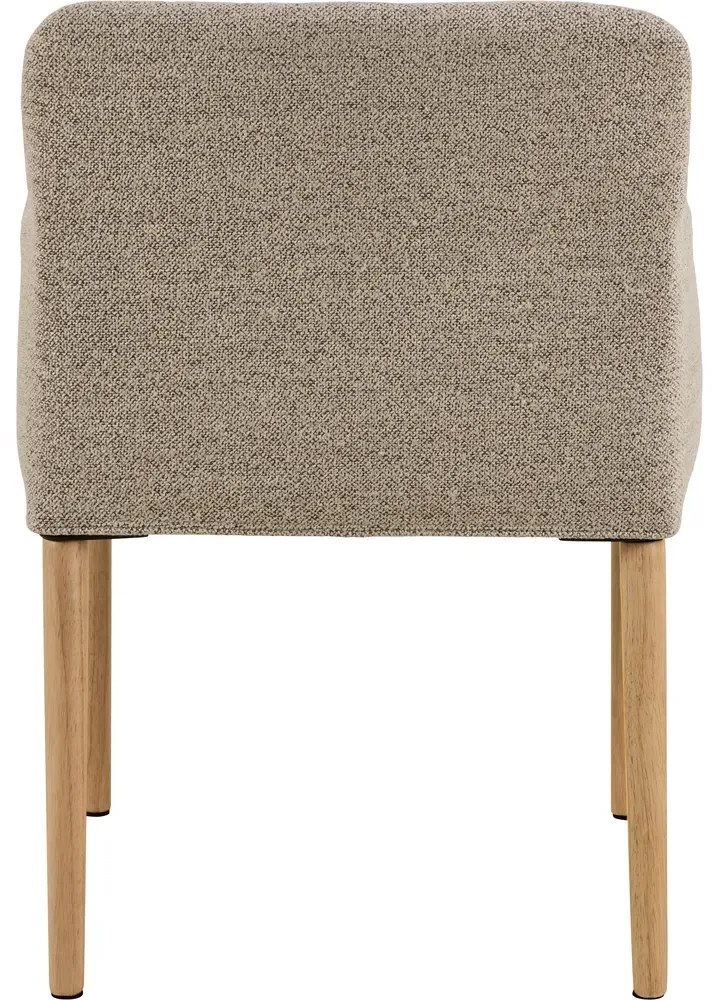 Jídelní křeslo Zoe z masivu béžová