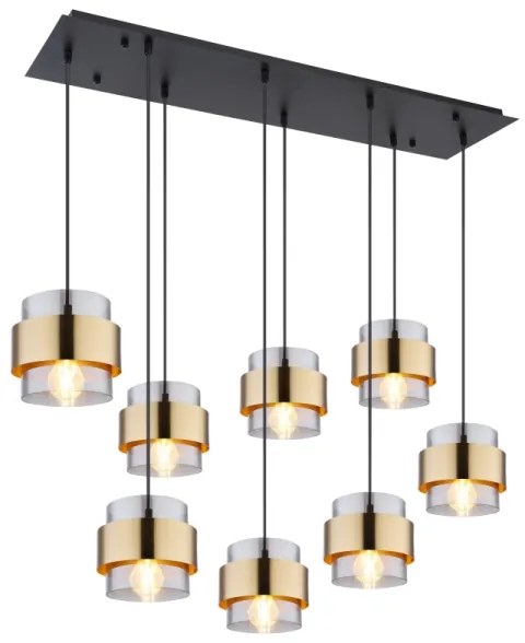 Globo 15560-8H - Luster na lanku MILLEY 8xE27/60W/230V