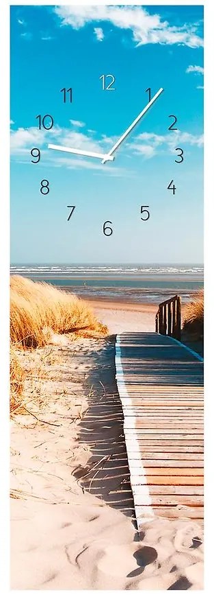 Sklenené hodiny 20X60 SUNNY