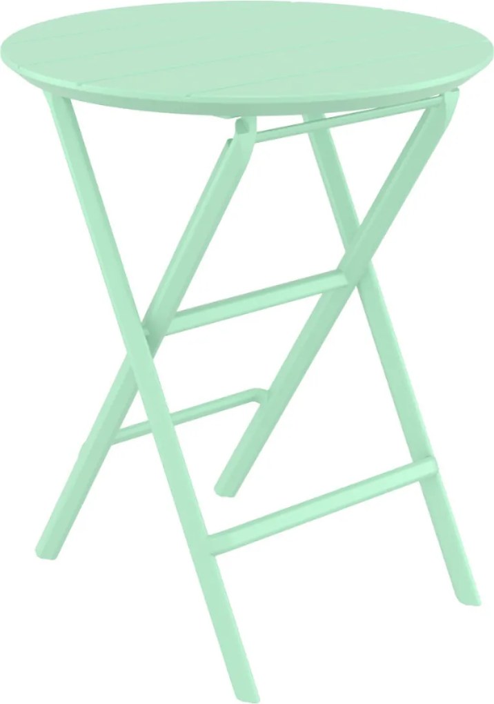 HELEN FOLDING Ø60 sklopný záhradný stôl opaline green