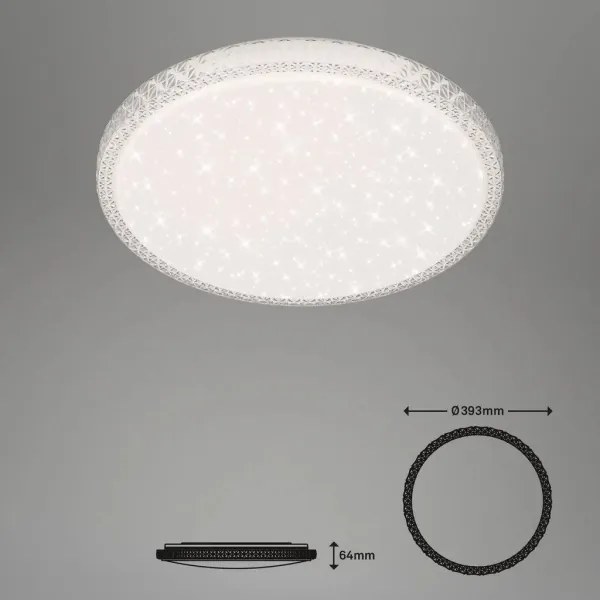 Briloner 3412-016 - LED stmievateľné stropné svietidlo LED/24W/230V 3000-6000K priemer 39 cm