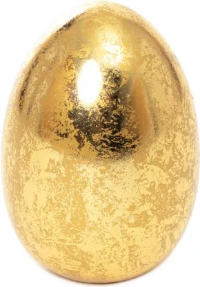 Veľkonočná dekorácia DESO zlaté vajíčko 845944