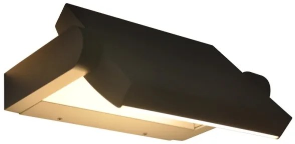 Brilagi-LED Vonkajšie nástenné svietidlo so senzorom ANKLE LED/18W/230V 3000K IP65