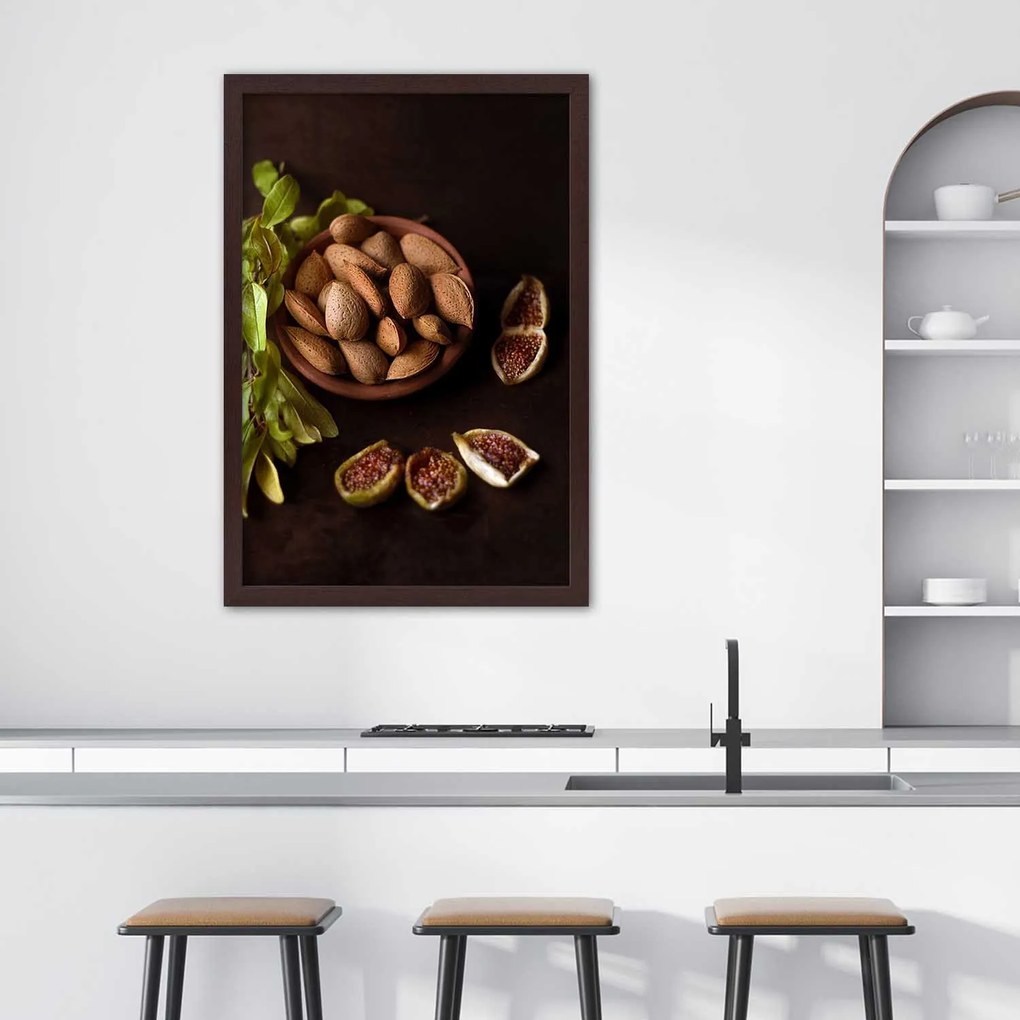 Gario Plagát Lúpané mandle Farba rámu: Bez rámu, Rozmery: 70 x 100 cm