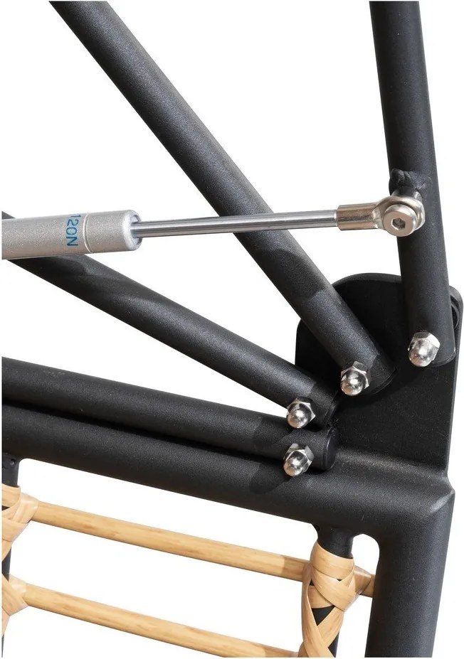 Béžové kovové záhradné kreslo Paros – Garden Pleasure