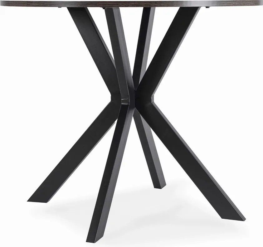 Stôl ERION 90 cm Čierny