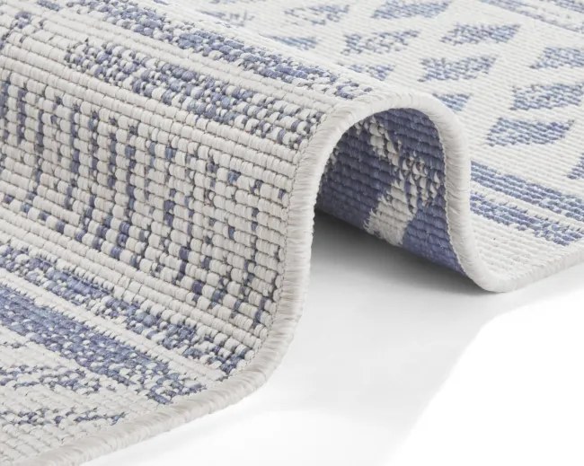Obojstranný koberec Hanse Home Twin Supreme Biri modrý / krémový