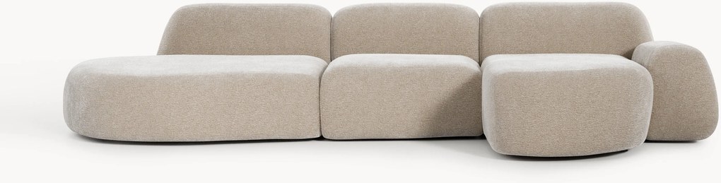 Modulárna rohová pohovka Wolke (4-miestna)