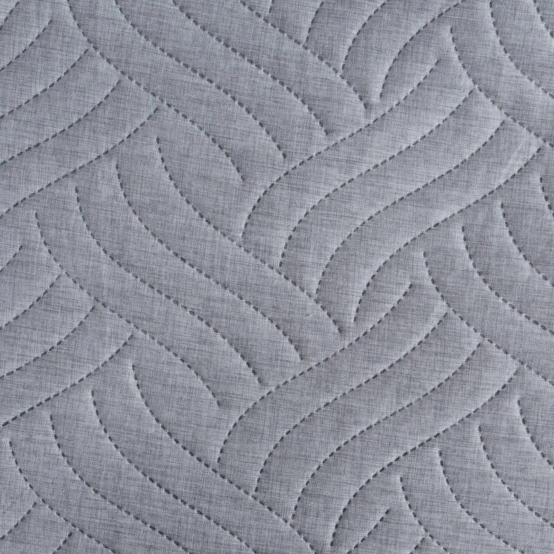Dekorstudio Prehoz na posteľ LEN strieborný Rozmer prehozu (šírka x dĺžka): 220x240cm