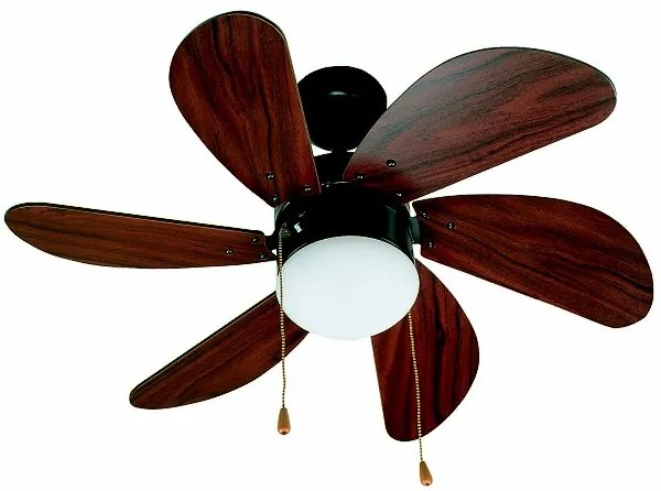 Stropný ventilátor s osvetlením Faro PALAO 33185 mahagon + záruka 3 roky ZADARMO