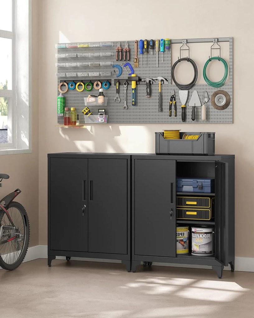 Kancelárska komoda Pasty čierna