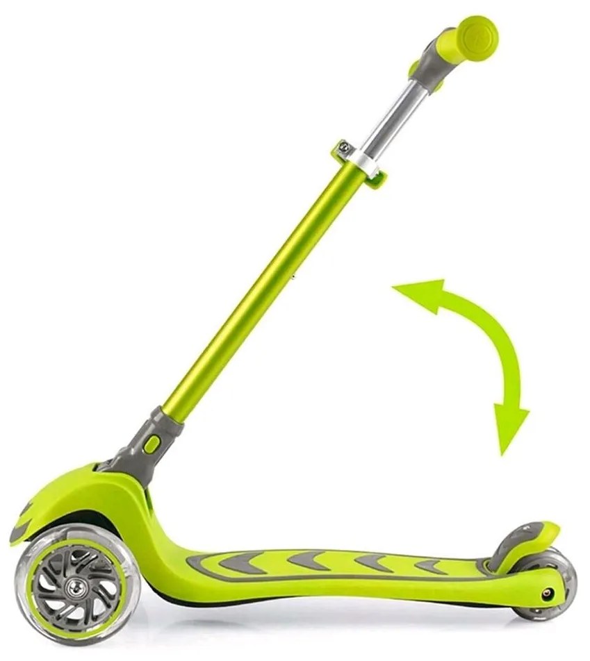 Detská kolobežka Milly Mally Scooter Boogie červená