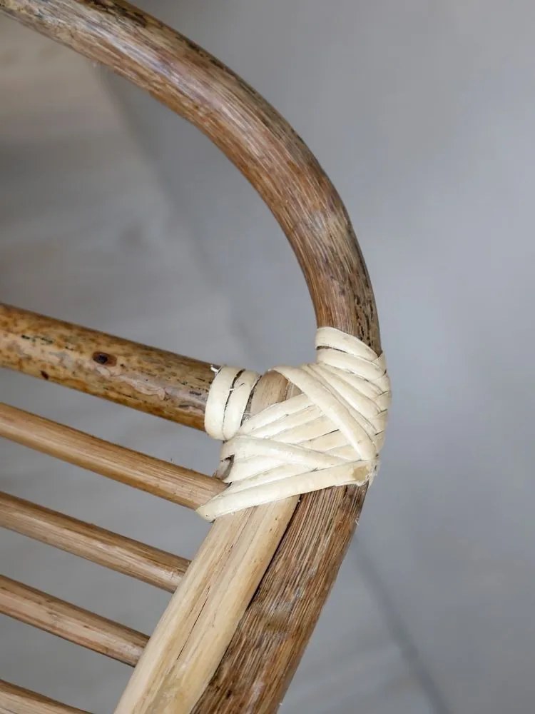 Prírodné ratanové závesné hojdacie kreslo Swinging - 72*72*117 cm