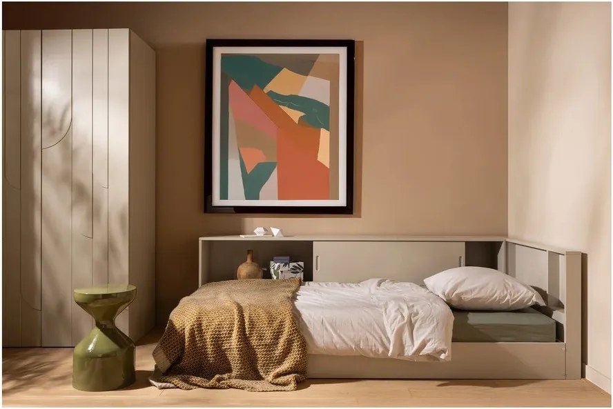 Kovový okrúhly odkladací stolík ø 30 cm Floyd – WOOOD