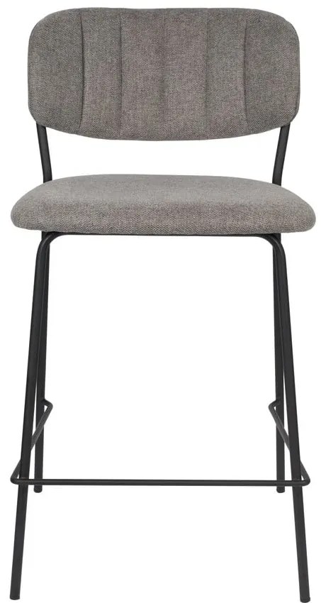 Sivé barové stoličky v súprave 2 ks 89 cm Jolien – White Label