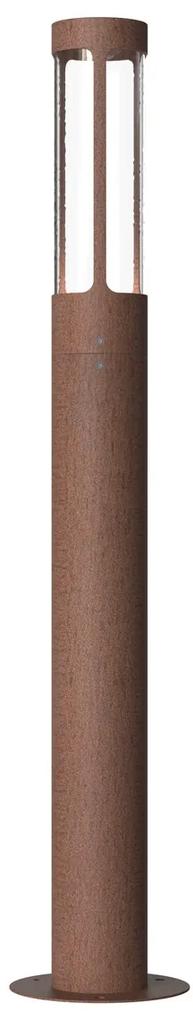 NORDLUX Záhradný stĺp HELIX, 1xGU10, 8W, 80cm, hnedý
