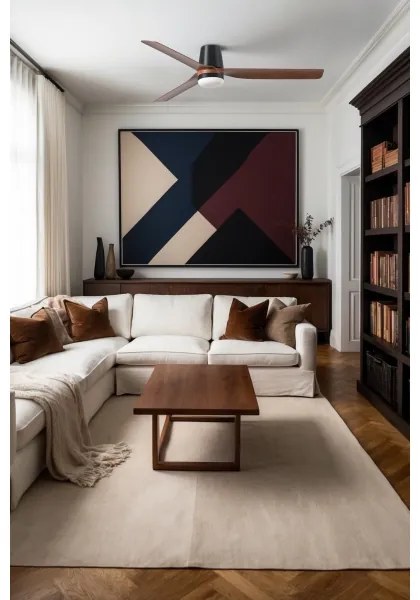 FARO 33831-1TW-LED Stmiev. ventilátor PUNT TUB M LED/18W/230V 3000/4200/6500K +DO