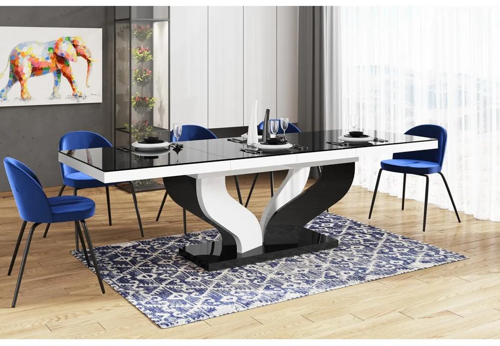 Luxusný rozkladací jedálenský stôl VIVA MATNÝ viac farieb