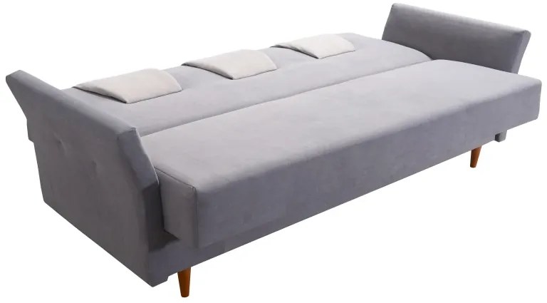 Sedacia súprava Boston 3+1+1, sivá (MIL 17009/17002, jelša)
