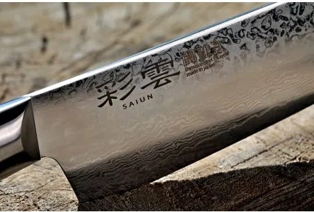 nůž Petty 90 mm Kanetsugu PRO-M Saiun VG-10 Damascus