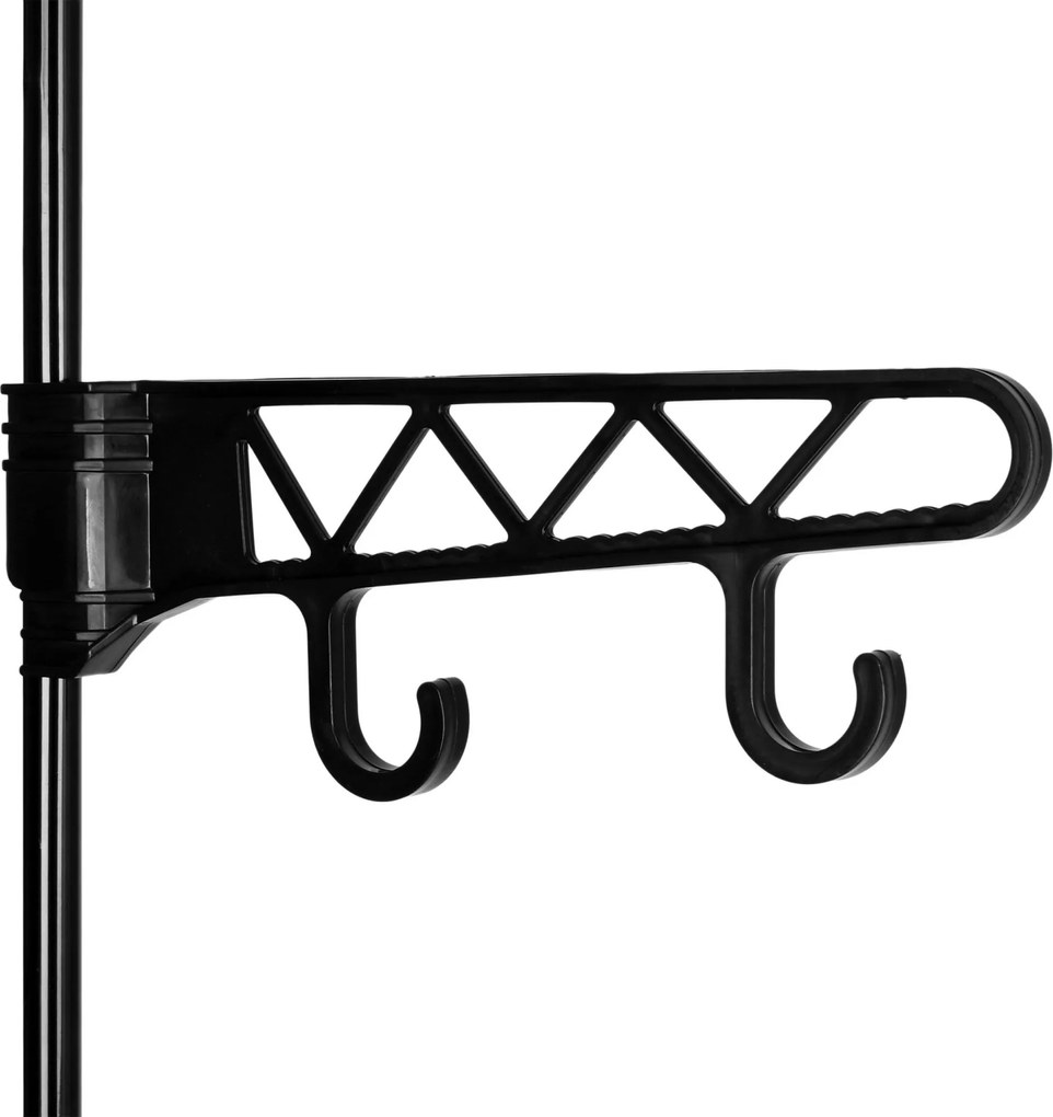 Otvorená šatníková skriňa CYNTHIA - 8 políc