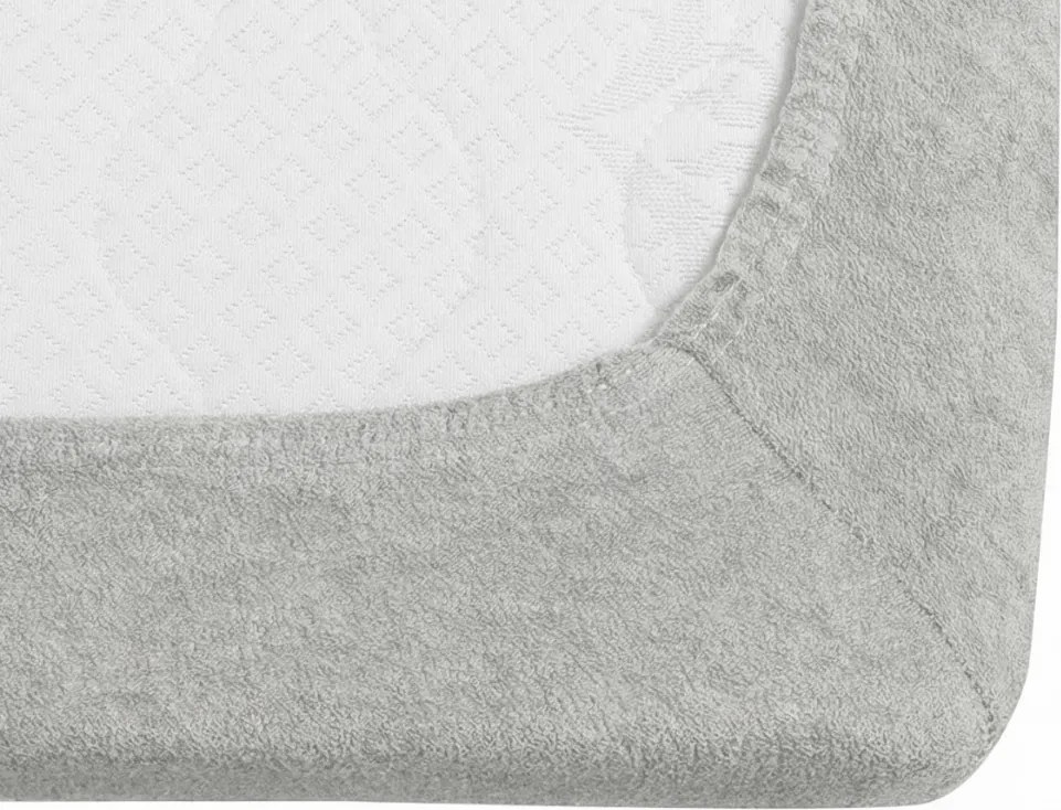 Froté plachta EXCLUSIVE svetlošedá 90x200 cm