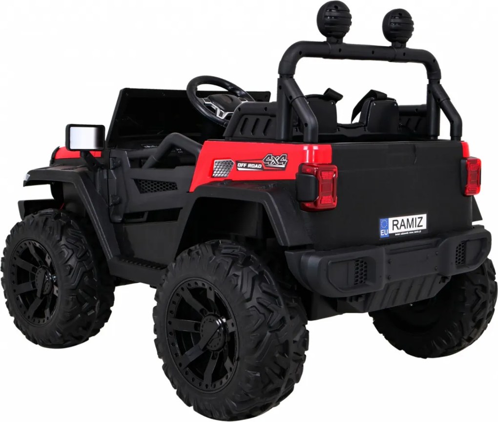 Ramiz Master of Terain Červené vozidlo