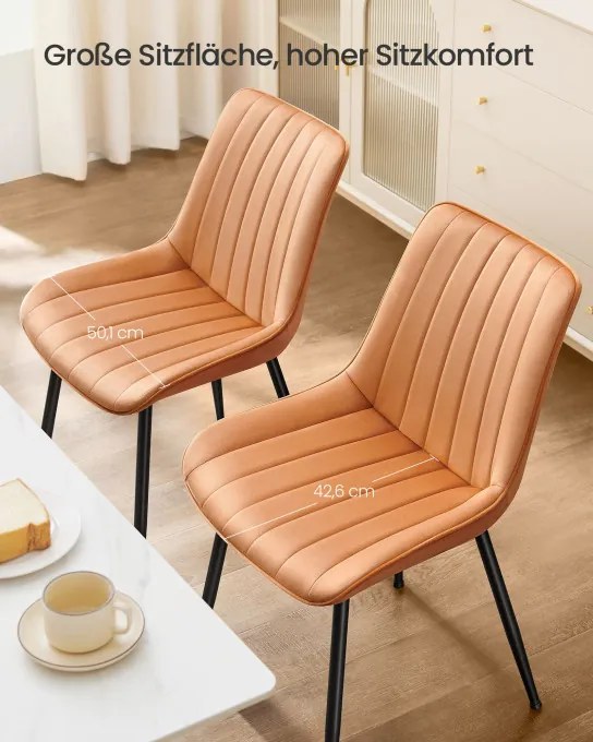 Set dvoch jedálenských stoličiek LDC090K01 (2 ks)