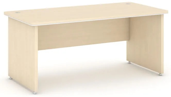 Kancelársky písací stôl ARRISTO LUX, 180x90 cm, breza