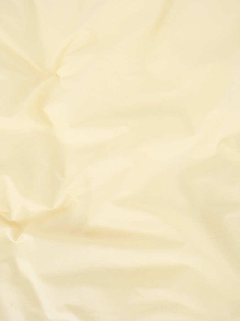 Predĺžené bavlnené obliečky Renforcé - Jasmine pastelovo žltá
