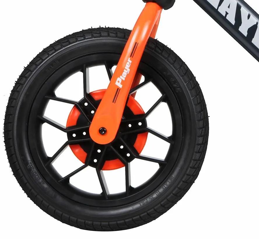 Detský balančný bicykel Qplay Player oranžové
