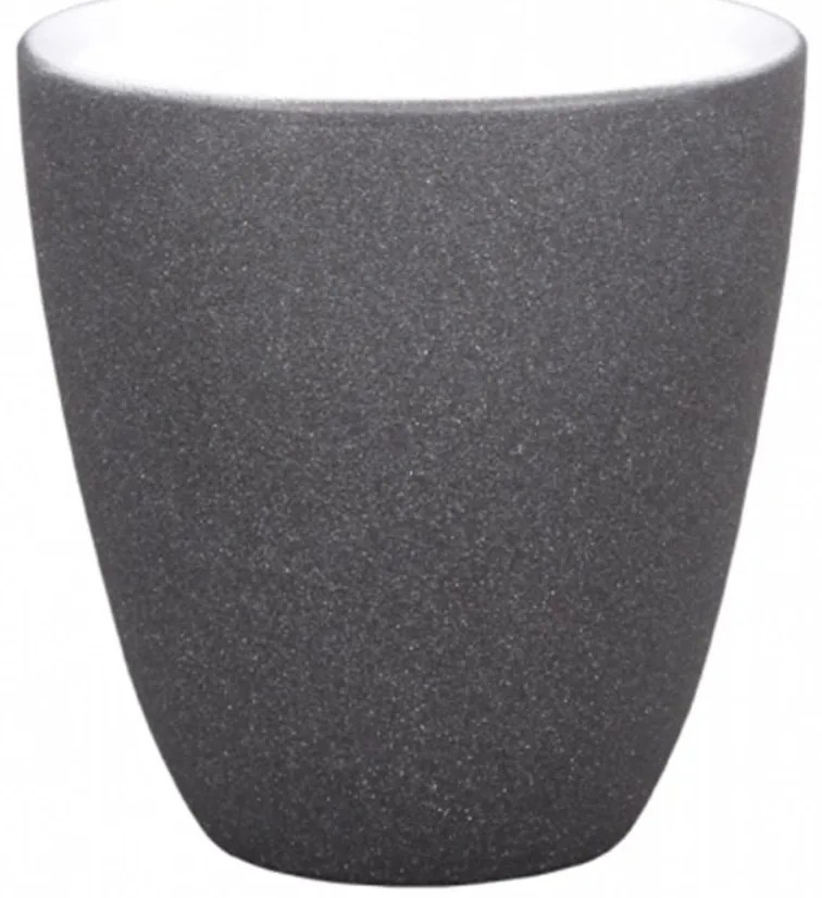 Obal na kvetináč MODERN CLASSIC ORCHID antracit keramický