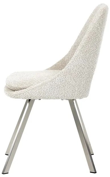 Autronic BONTEC Jedálenská stolička, béžová, látka bouclé, DCL-W1174 CRM2 Farba: Hnedá