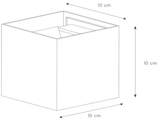 Lucide 69200/06/30 - LED Vonkajšie nástenné svietidlo AXI 2xLED/7W/230V IP54 čierna