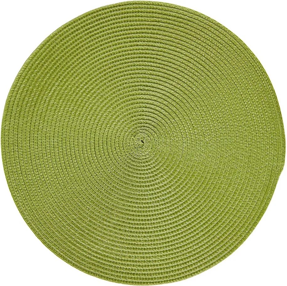 AMBIENTE Prestieranie guľaté 38 cm - zelená