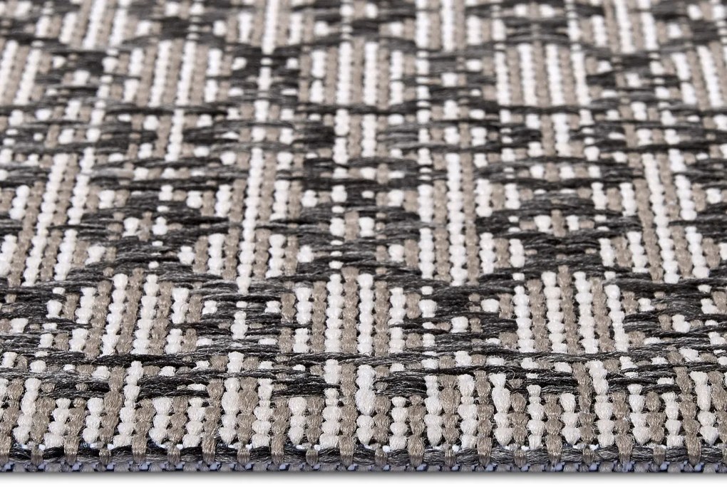 Kusový koberec Clyde 105913 Vanti Beige Grey - na von aj na doma, 155x235, šedá, chodba / predsieň, Hanse Home