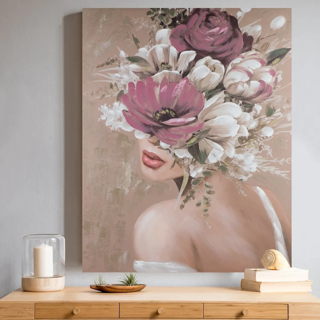 RUČNE MAĽOVANÝ OBRAZ 586B 80X100 CM