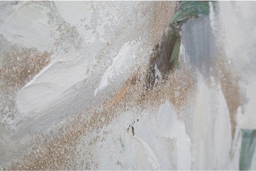 Ručne maľovaný obraz 80x100 cm Flower – Mauro Ferretti