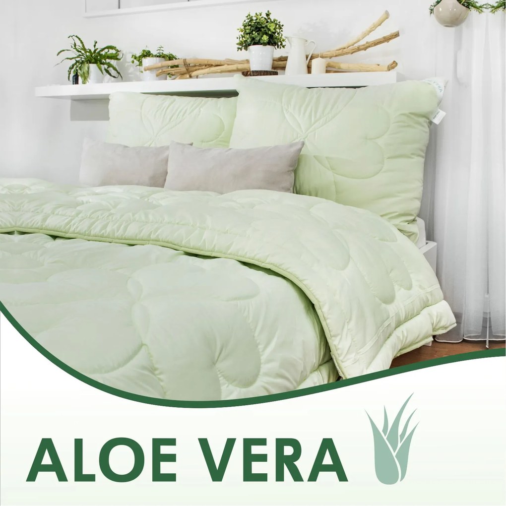 Vankúš Aloe Vera Green | 50x70 cm