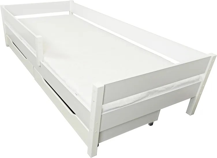 LU MIX 180x90 Biela detská posteľ