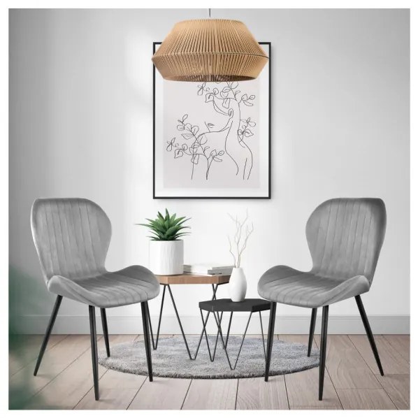 Jedálenská stolička Mark Adler Prince 2.0 Grey