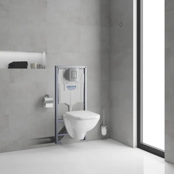 GROHE 39467000 - Sada pre WC SOLIDO 1,13 m keramika/biela