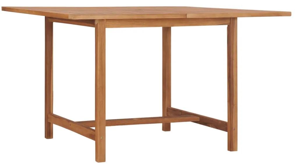 Záhradný stôl 120x120x75 cm, tíkový masív